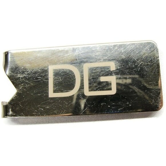 Bottle Opener Stainless Steel Money Clip Cash ID Holder Monogrammed "D.G." - Picture 5 of 6